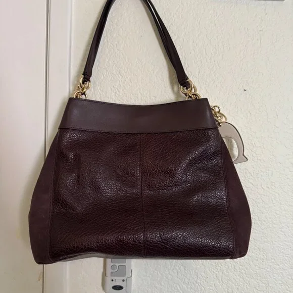 Coach Lexy Shoulder Bag in Mixed Materials